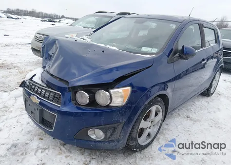 2013 Chevrolet Sonic Ltz Auto z USA, uszkodzony, nr VIN 1G1JE6SB8D4149531